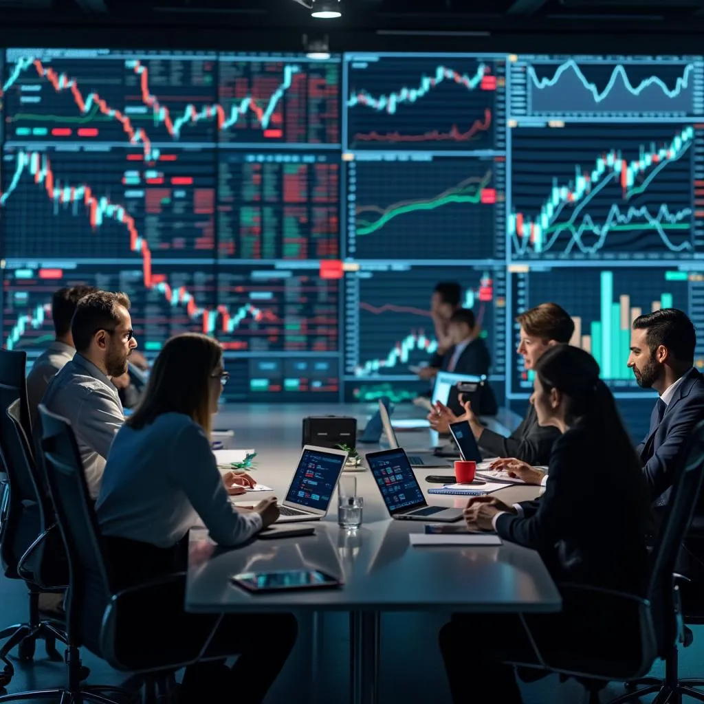 Equipo de FinanzAr trabajando en conjunto